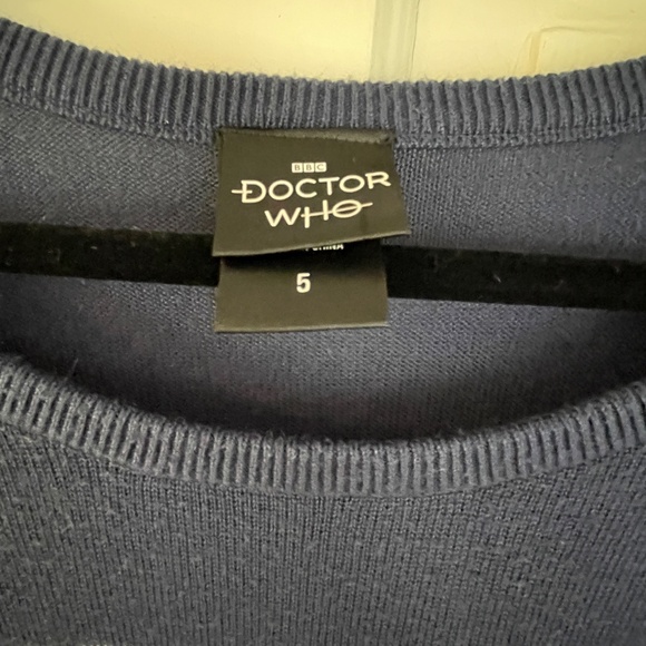 Doctor Who Tardis Sweater - 5X - Picture 2 of 2